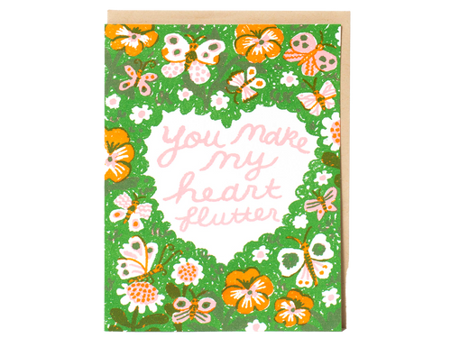 Butterfly Love, Single Card