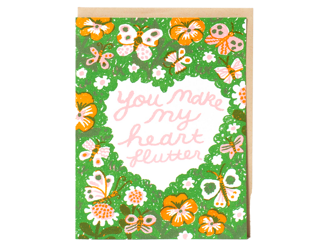 Butterfly Love, Single Card