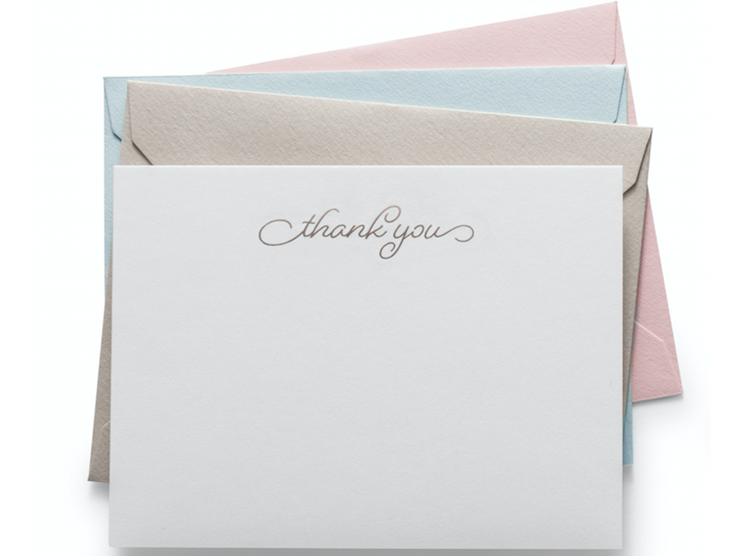 Thank You Notecards, Set of 6