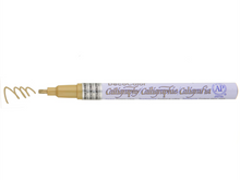 Calligraphy Marker Pen, Metallic Colors