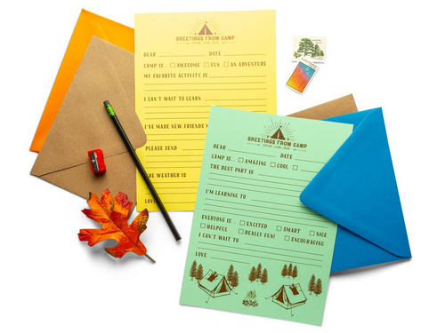 Camp Letter Stationery Kit