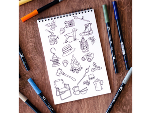 Outdoor Adventure Coloring Book