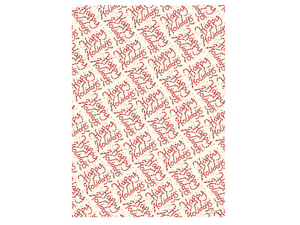 Candy Cane Holidays Wrapping Paper, Set of 3 Sheets