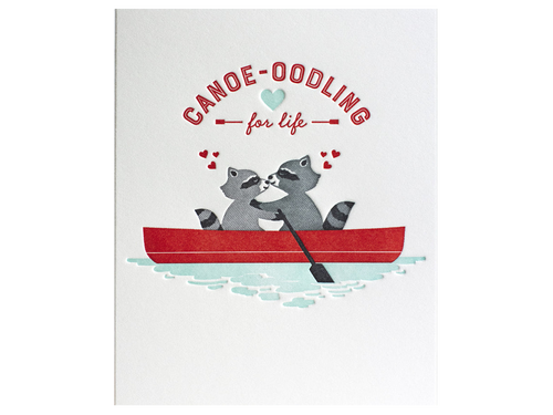 Canoe-oodling Anniversary, Single Card