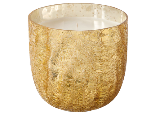 Cardamom Pomander Large Crackle Glass Candle