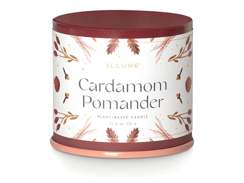 Cardamom Pomander Large Tin Candle