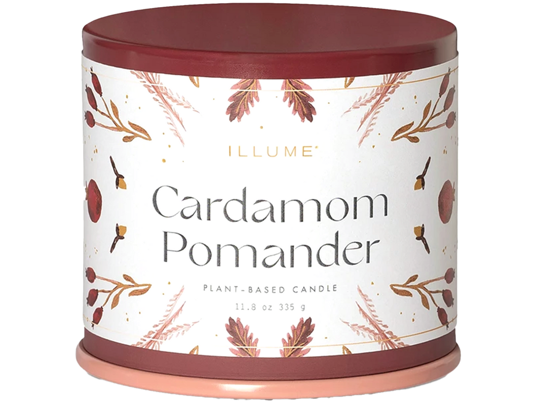 Cardamom Pomander Large Tin Candle