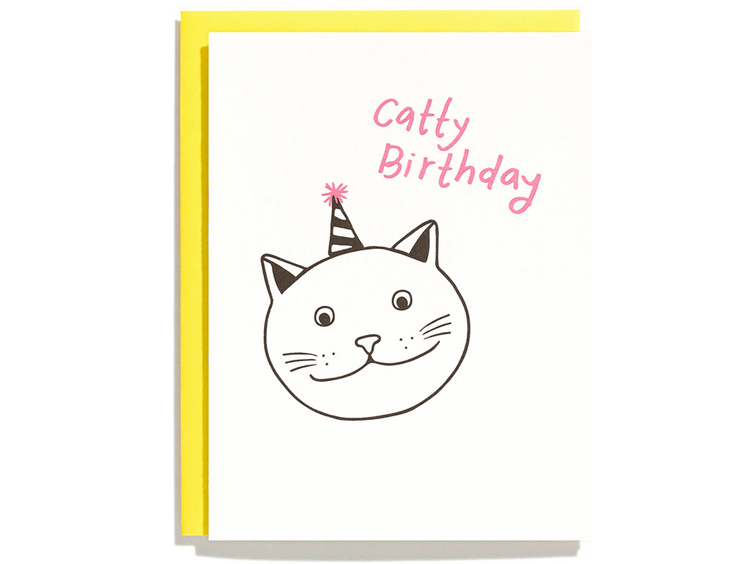 Catty Birthday, Single Card