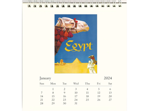 2024 Travel Desk Calendar