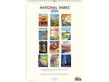 2024 National Parks Wall Calendar