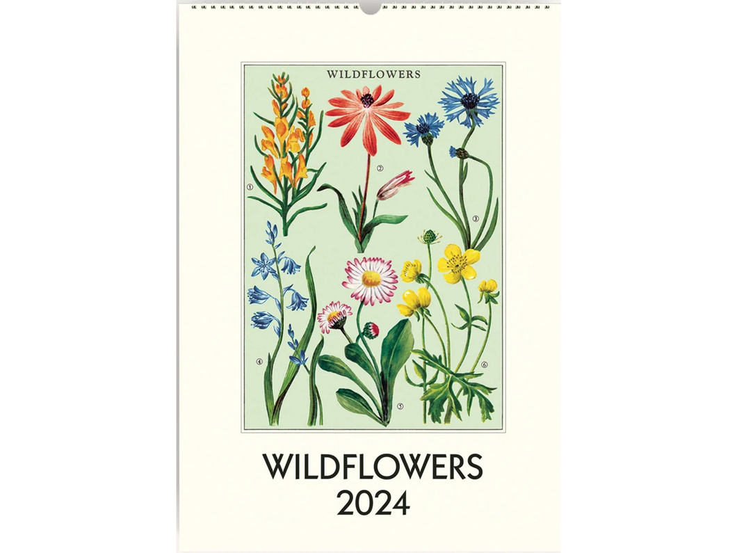 2024 Wildflowers Wall Calendar
