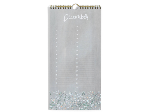 Celebrations by the Month Wall Calendar