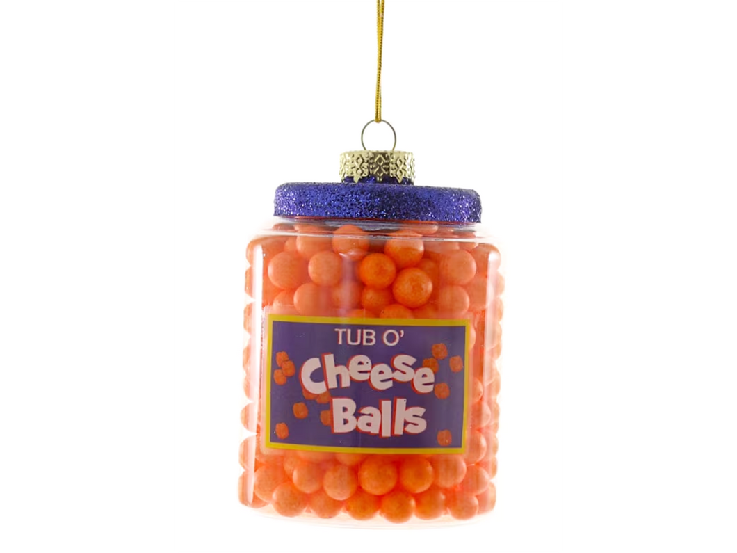 Cheese Balls Ornaments