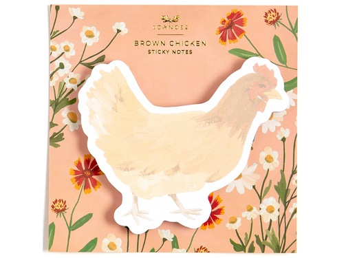 Brown Chicken Sticky Notes