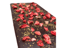 71% Organic Chocolate Bar with Fennel Pollen & Strawberries