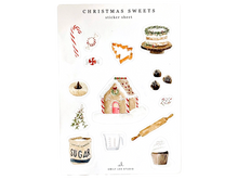 Christmas Sweets Sticker Sheets