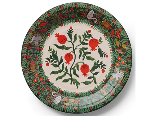 Christmastide Small Plates, Set of 10