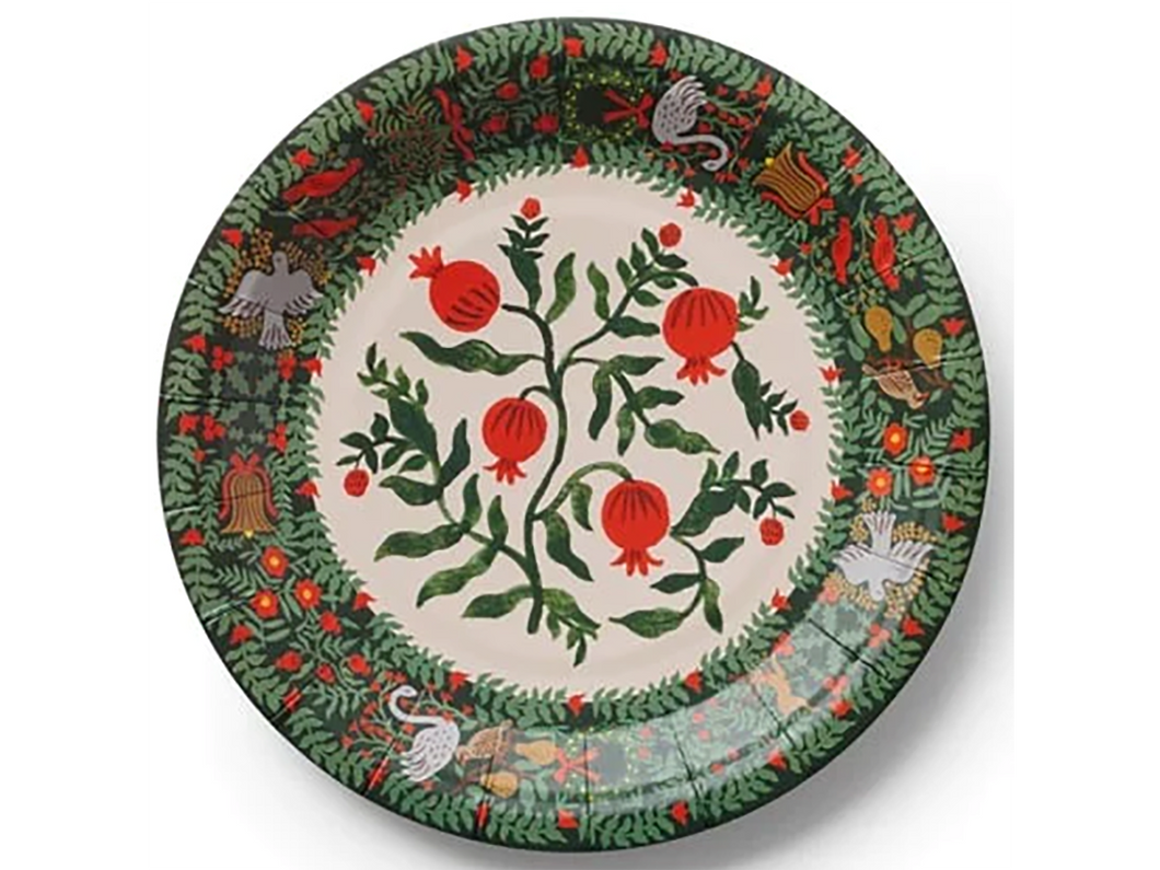 Christmastide Small Plates, Set of 10