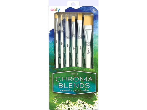 Watercolor Paint Brushes, Set of 6