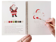 Classic Christmas Watercolor Workbook