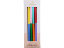 Classic Rainbow Slim Pens, Set of 4