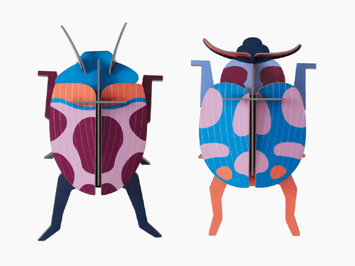 Coccinelle Couple Beetles Wall Decoration