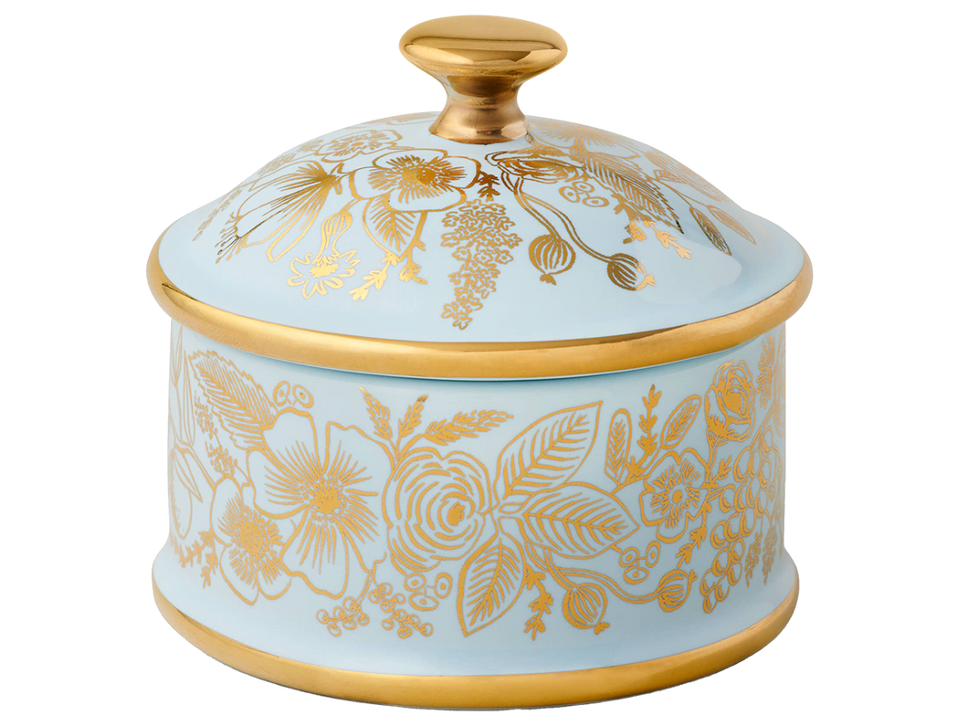 Colette Round Porcelain Box