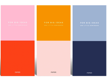Colorblock Set of 3 List Notepads