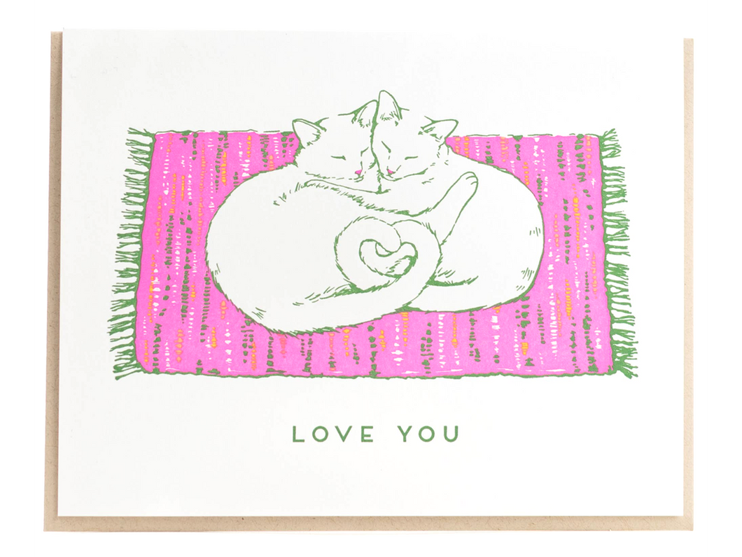 Colour In Cat Love, Single Card