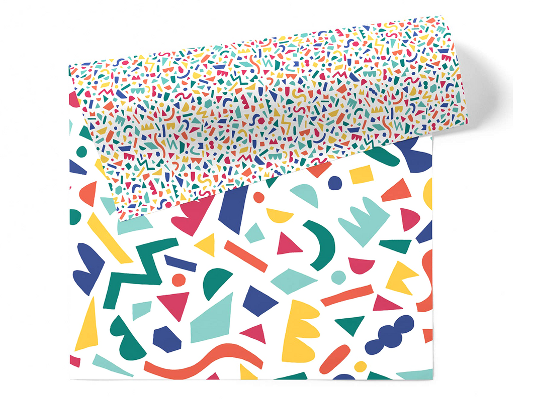 Confetti Gift Wrap, Single Sheet