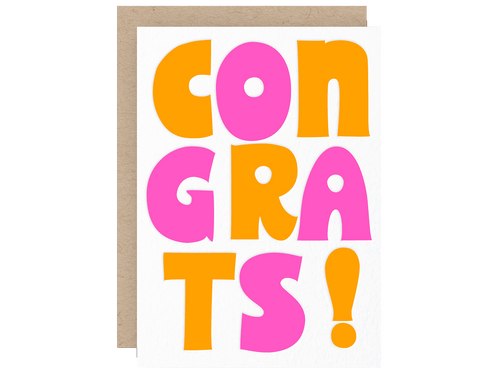 Congrats!, Single Card