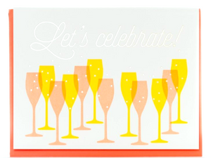 Congrats Champagne, Single Card