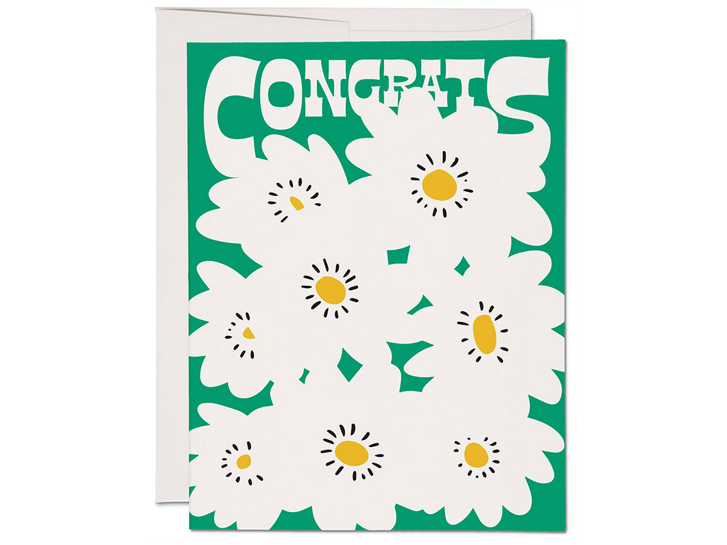 Congrats Poppies, Single Card