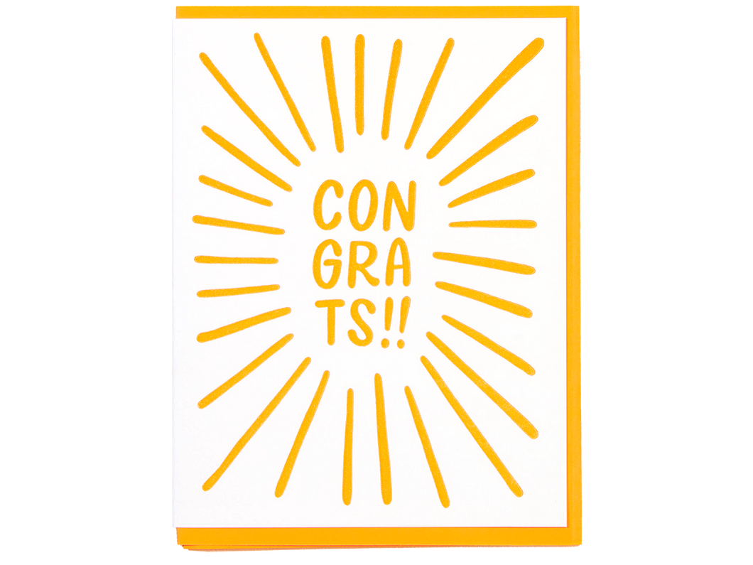 Congrats, Single Card