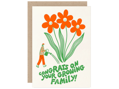 Congrats On Your Growing Family!, Single Card