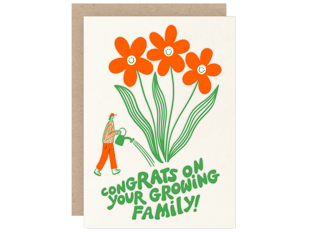 Congrats On Your Growing Family!, Single Card