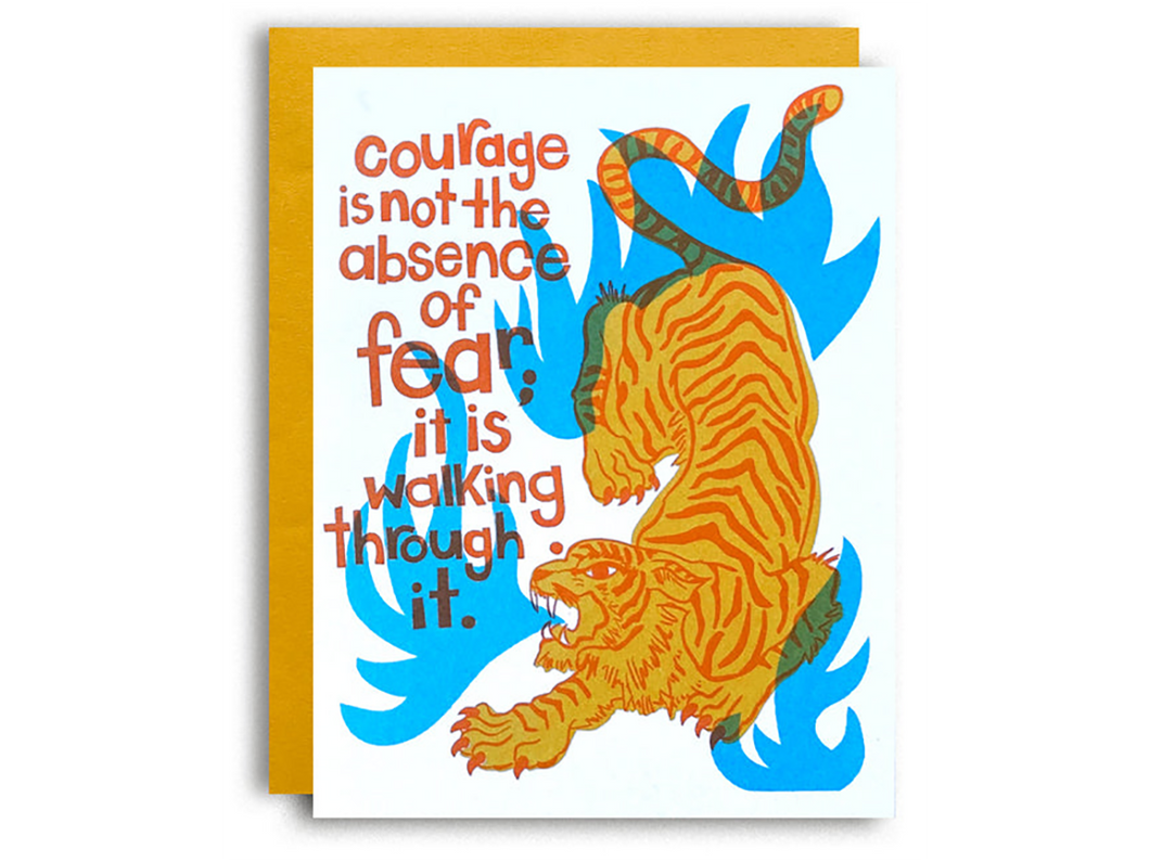 Courage Tiger, Single Card