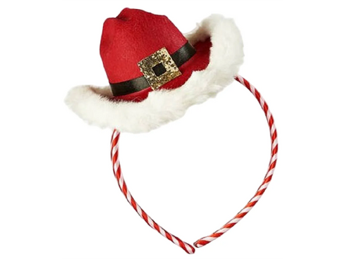 Cowboy Santa Headband