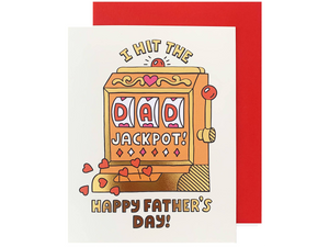 Dad Jackpot Father's Day, Single Card