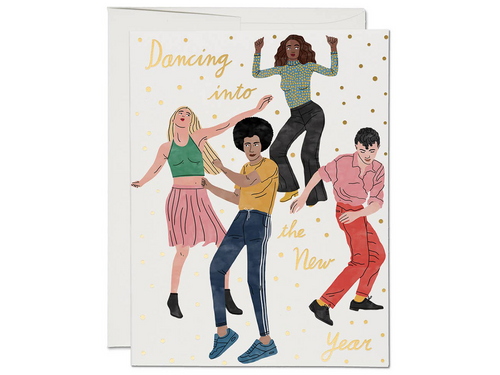 Dancing into the New Year, Single Card