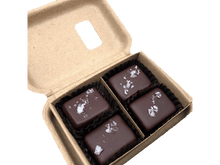 4-Piece Dark Chocolate Covered Salted Caramels