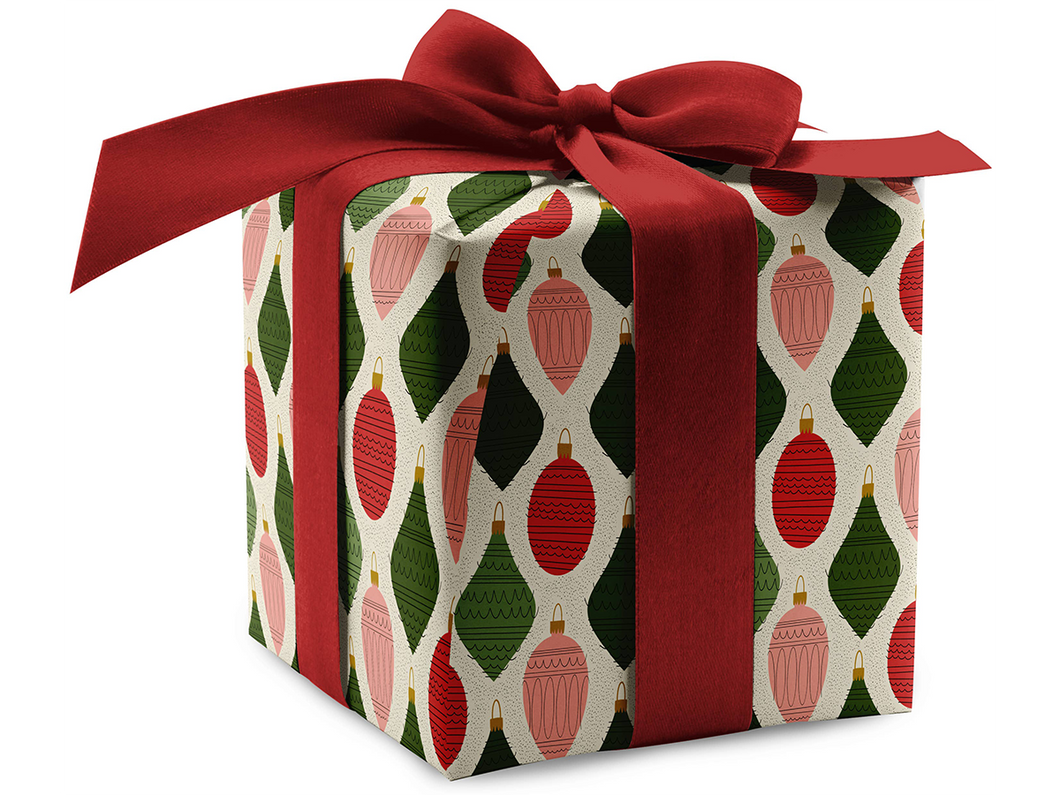 Deck The Halls Wrapping Paper, Set of 2 Sheets