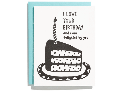 Delighted Birthday, Single Card