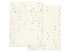 Midori Die-Cut Penguin Letter Stationery Set