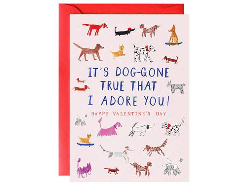 Doggone True Valentine, Single Card