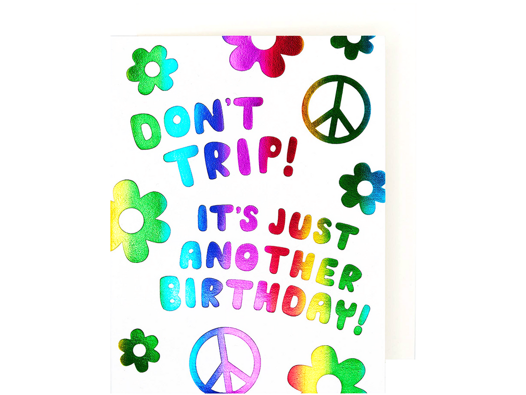 Don't Trip Birthday, Single Card