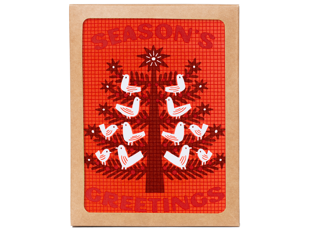 Holiday Doves, Single Card