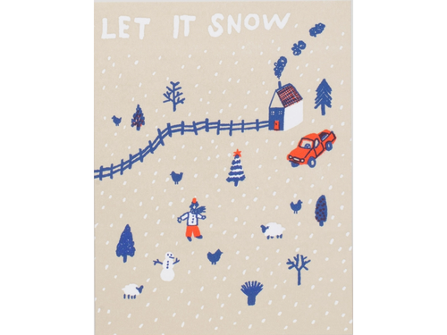 Let it Snow, Single Card