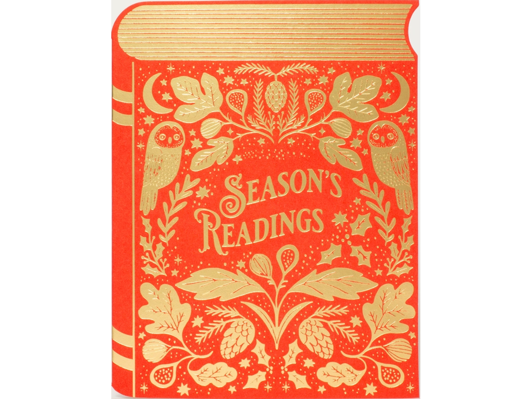 Season's Readings Book, Single Card