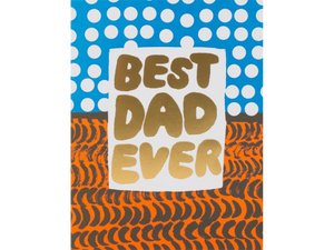 Best Dad Ever Collage, Single Card